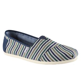 Toms Allston authentic sandals slip on shoes men Canvas flat men sz 7 
