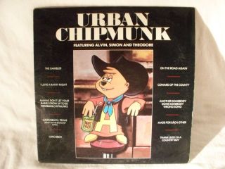 Vintage Album Urban Chipmunk Alvin Simon Theodore