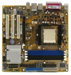 New AMD Athlon 64 3500 CPU Asus Motherboard Combo Kit