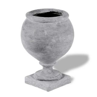 Amedeo Design ResinStone Pedestal Bowl Urn 2509 55T Terra Cotta