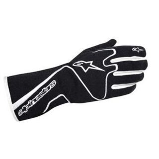   Nomex SFI FIA Approved Tech 1 Race Gloves Black Size Large L