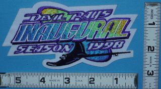 Tampa Bay Devil Rays Inaugural 1998 Season MLB Baseball Jersey Patch 