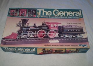 Vintage MPC The General 4 4 0 American Standard Steam Locomotive Model 