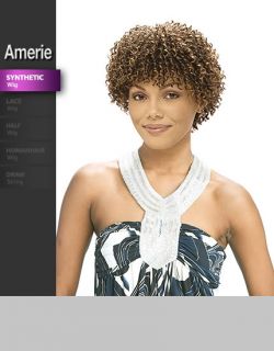 Vanessa Short Curly Realistic Full Wig Amerie