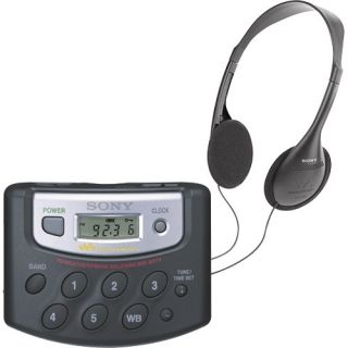 Sony SRF M37W S2 Sports Walkman Digital AM FM Stereo Armband Radio