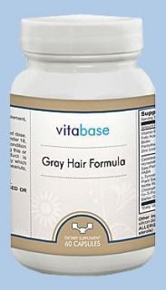 Gray Hair Formula Catalase Enzymes   Healthier Thicker Hair ,Vitamin B 