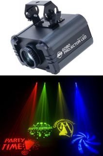 American DJ Gobo Projector LED 4 Gobos Colors Church DJ