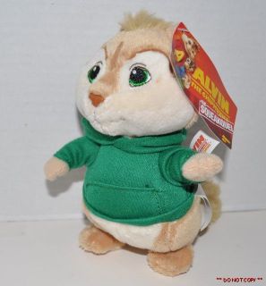 NEW ALVIN & THE CHIPMUNKS THE SQUEAKQUEL PLUSH SOFT TOY THEODORE 6