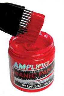 Manic Panic Amplified Pillarbox Red Hair Dye Punk Gothic