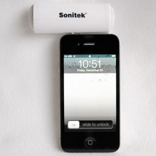 Sonitek Portable iPod  Player Amplified Stereo Speakers *NEW*