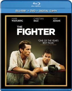 THE FIGHTER Blu ray Disc 2011 Mark Wahlberg Amy Adams Christian Bale