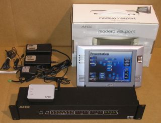 AMX Modero Viewpoint MVP 8400i Control System with Ni 3100 NXA WAP250G 