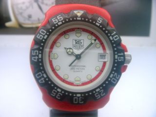Minty Tag Heuer F1 Classic Midsize Watch 385 513 1 White