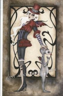 Amy Brown Print 5 5x8 5 The Ringmaster Shadow Circus Fairy Faery Grunt 