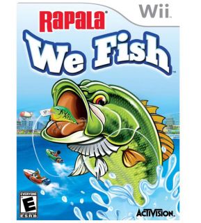   We Fish Game CD for Nintendo Wii Brand New Factory SEALED