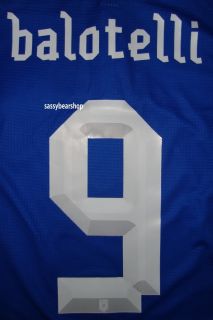 Euro 2012 Italy Italia Home 1ª Camiseta Jersey Shirt Balotelli Totti 