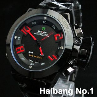   Watch Analog Digital LED Display Sporty Watch Mens Cool Watch