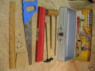 American Tool Chest Jr Carpenter Set Vintage Set Toy