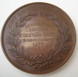 1877 Medal Medaille Lycee Corneille College Henri IV