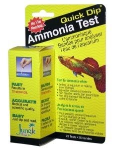 Jungle Fish Aquarium Ammonia Quick DIP 25 Test Strips