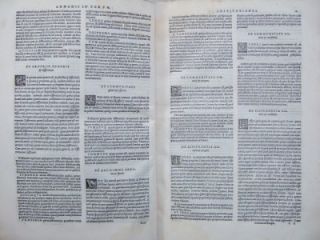 1552 RARE Aristotle Ammonius Hermiae Folio Venice Ed