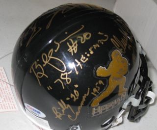 Heisman Trophy Signed Mini Helmet 7 PSA DNA B Jackson