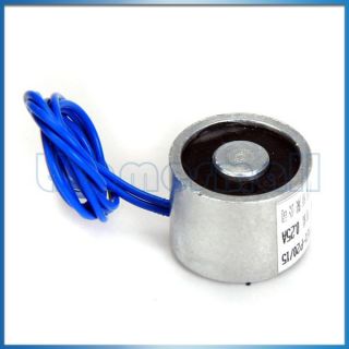   3W Electric Lifting Magnet Holding Electromagnet Lift 2.5Kg Solenoid