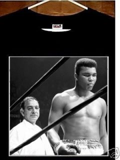 Muhammad Ali Angelo Dundee T Shirt Cassius Clay Angelo Dundee