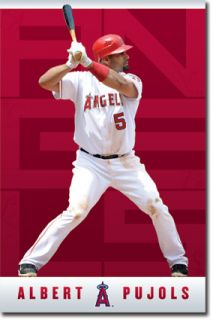 MLB Anaheim Angels Albert Pujols 2012 Poster