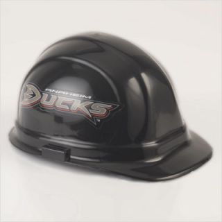 Anaheim Ducks Wincraft Black Hard Hat Helmet OSHA Approved One Size 