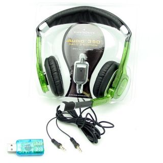   Plantronics Audio 350 Halo 2 Edition Analog & USB Headset for PC MAC