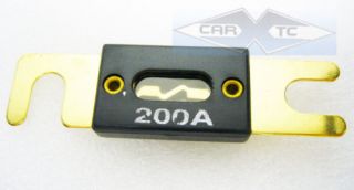 ANL Fuse Replacement for Fuse Blocks Gold Plated 200A