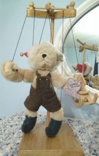   Teddy Bear Marionette Puppet by Annette Funicello Ships Free