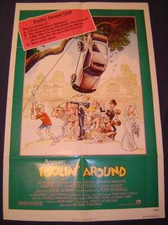 FOOLIN AROUND 1980 Movie Poster GARY BUSEY, ANNETTE OTOOLE