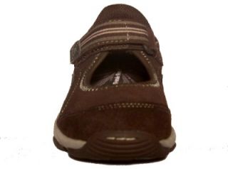 Stride Rite Anita Washable Brown Leather Sneaker Velcro Shoe New 11W 