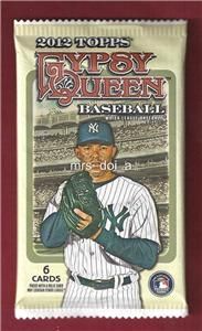 2012 Topps Gypsy Queen Framed Mini Jersey Relic Stadium Seat Hot Pack 