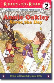 annie oakley saves the day as young annie oakley then annie mosey sees 