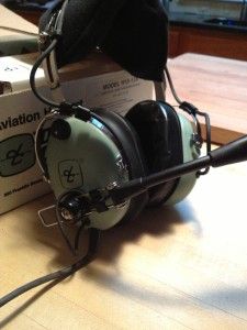 David Clark H10 13X ENC Noise Cancelling Pilots Headset ANR