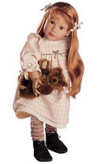 NEW Gotz Anna Maria Doll & Steiff Bear Limited Edition VERY RARE Ideal 