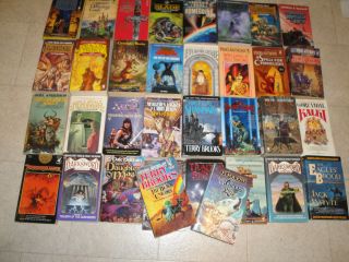   Fiction Readers Look 34 Paperbacks Piers Anthony Anderson Pohl
