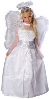 Rosebud Angel Girls Costume Size s 4 6
