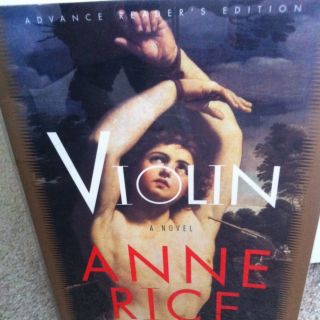 RARE Anne Rice Violin Vampire Series Advanced Readers Edition 
