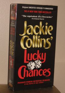 Lucky Chances VHS TV Miniseries Brand New Jackie Collins Unedited 