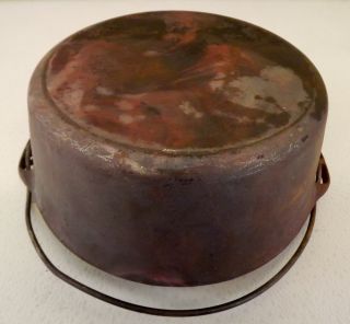 Antique Cast Iron Dutch Oven Kettle Pot 8qt Pointed Lid