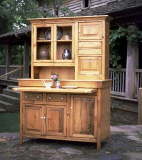Large Hoosier Cabinet USA Made Antique Reproduction