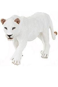   White Lioness Toy Wild Lion Animal Figure Figurine New 50075