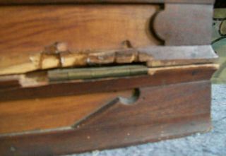 Antique Wood Box Its A Mystery Revolutionary Period American Use 