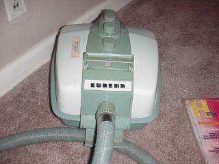 Vintage Eureka Model 711 Canister Vacuum Cleaner