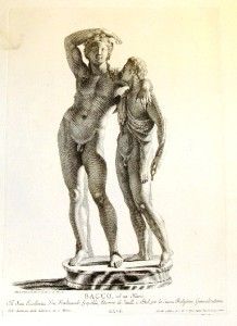 zanetti s greek statues 1743 baccus and faun