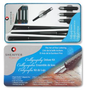 the ultimate sheaffer calligraphy pen set the set includes three heavy 